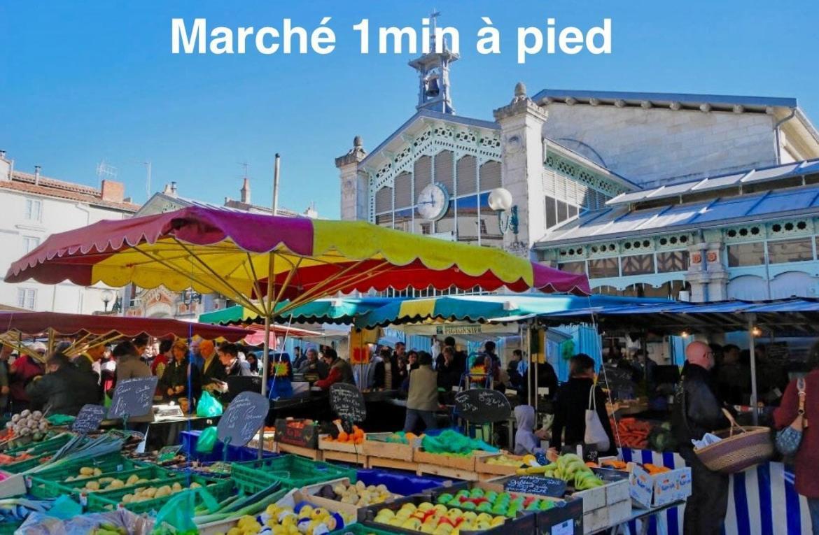 Escapade Vintage Avec Terrasse En Centre Historique La Rochelle (Charente-Maritime) Exterior foto